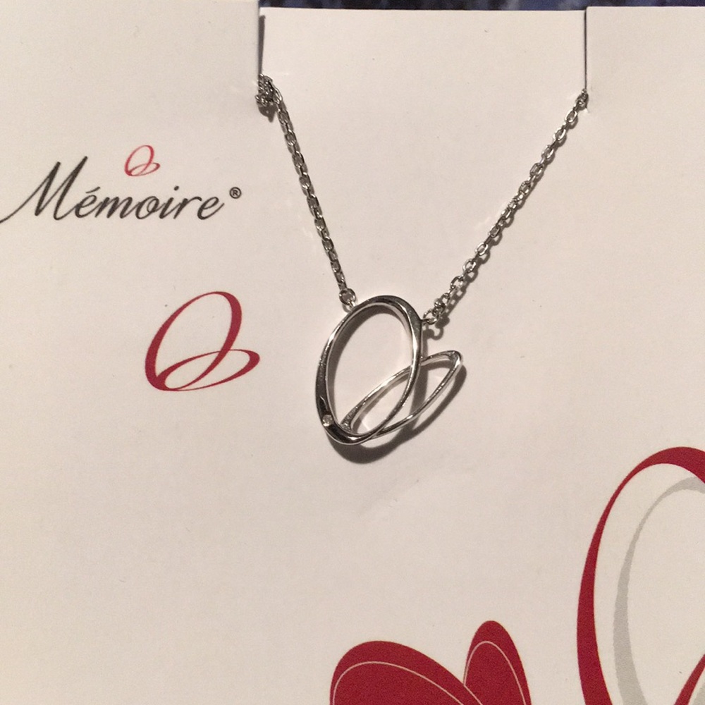 Memoire heart necklace with diamond BNW